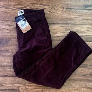 NWT The North Face Women’s Berkeley Corduroy Pants Root Brown 2/Regular